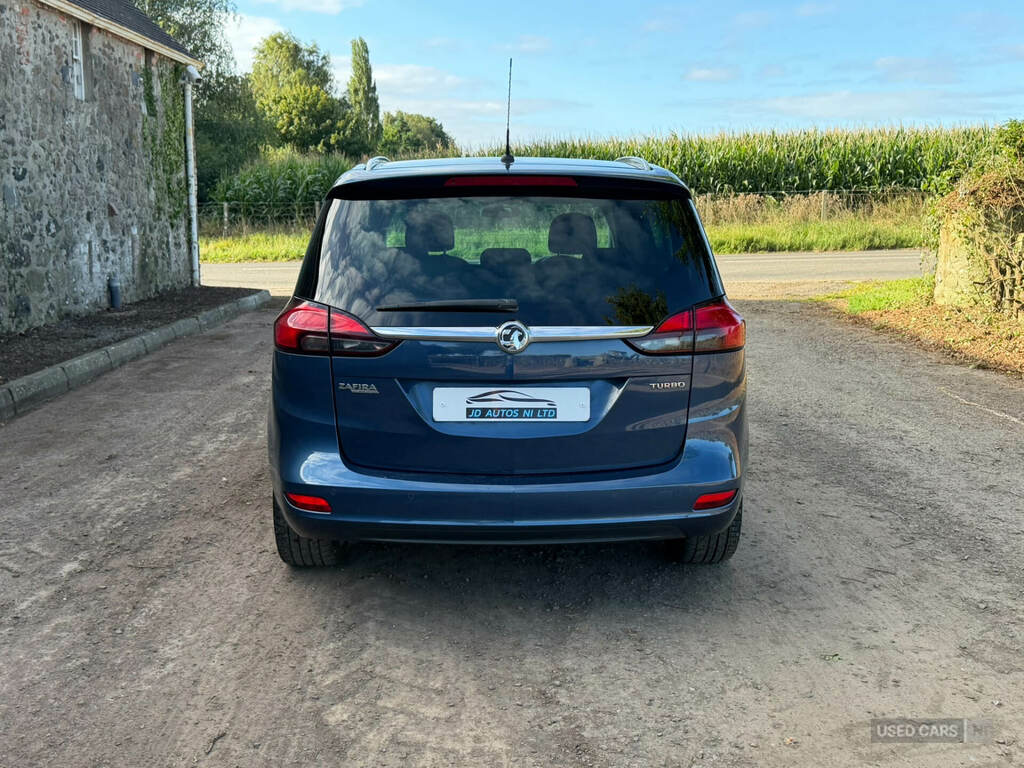 Vauxhall Zafira Tourer 1.4T Sri Blue #4
