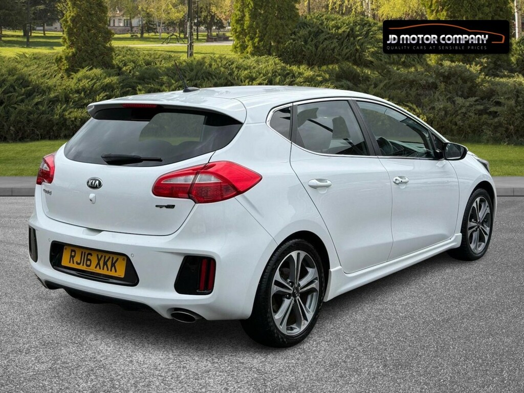 Kia Ceed 1.6 Crdi Gt-line White #6