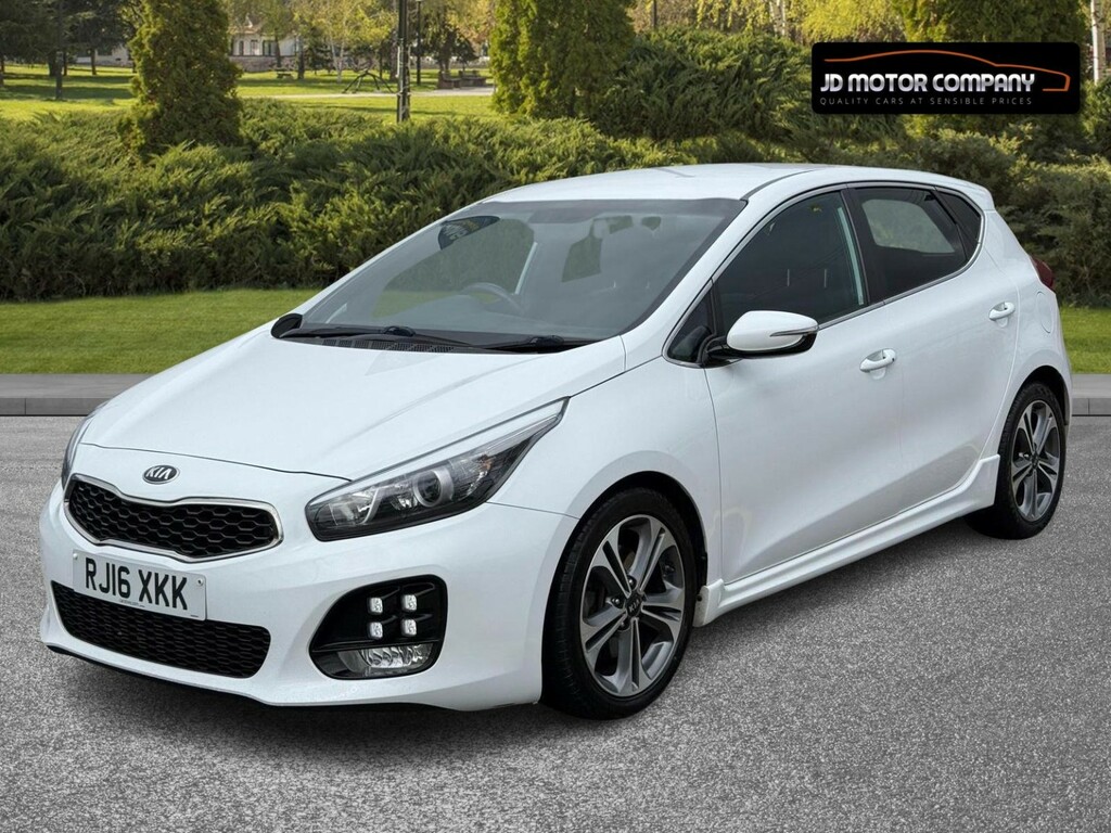 Kia Ceed 1.6 Crdi Gt-line White #3