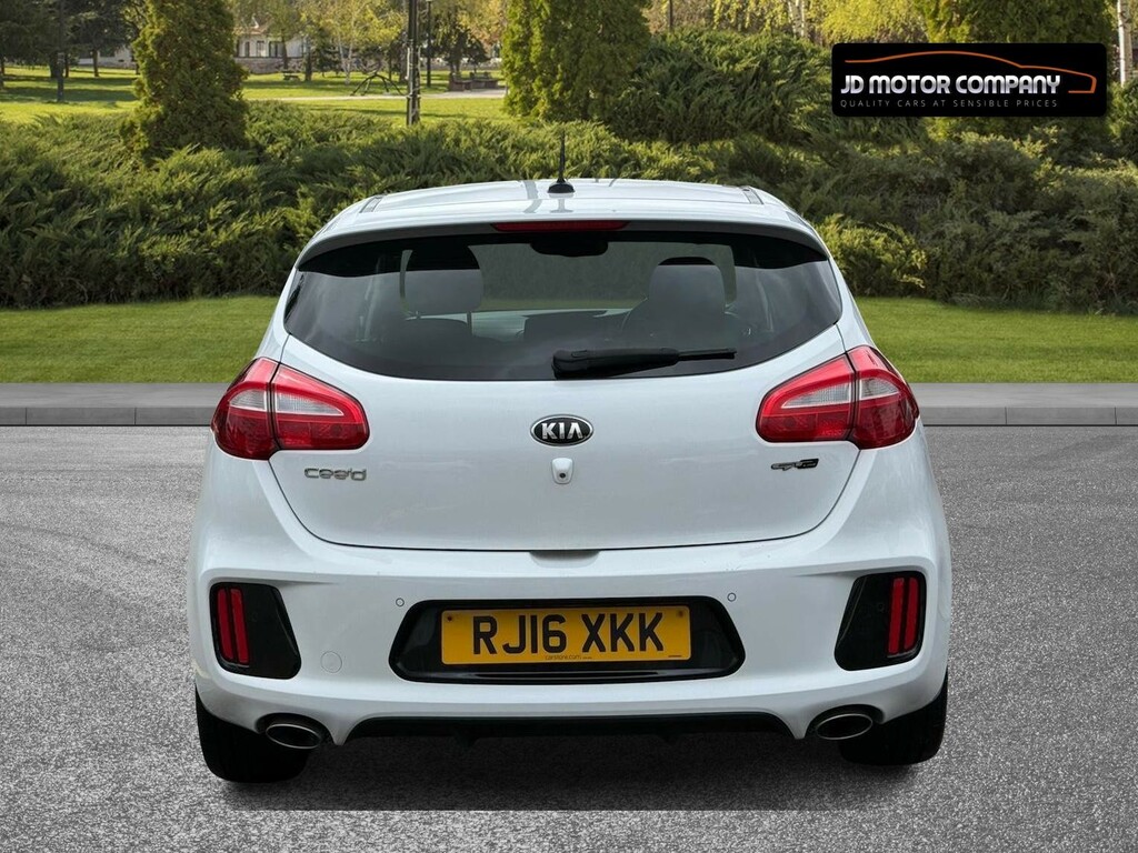 Kia Ceed 1.6 Crdi Gt-line White #5