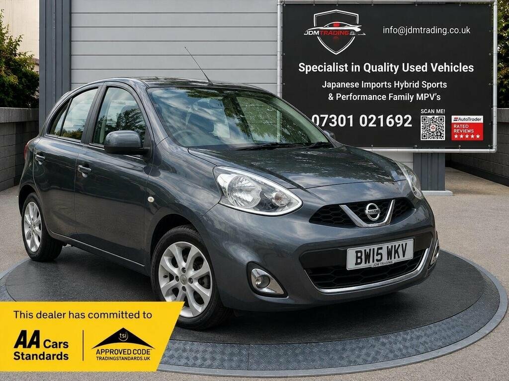 Nissan Micra 1.2 Acenta Cvt Euro 5 Grey