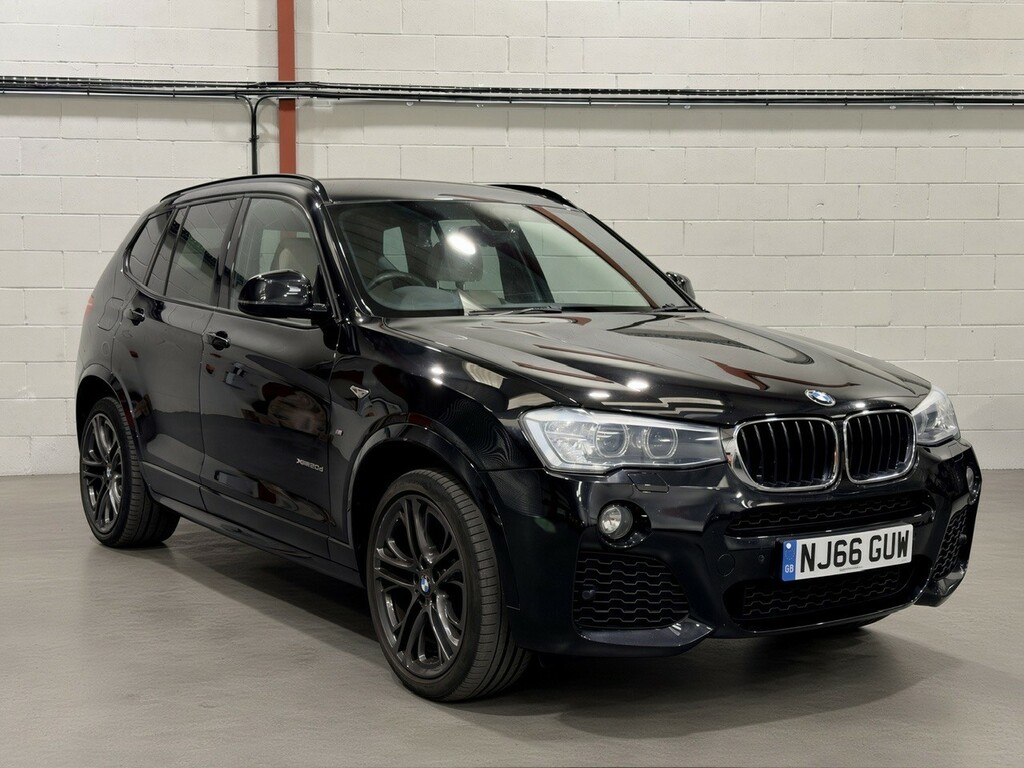 BMW X3 2.0 X3 Xdrive20d M Sport 2016 Black