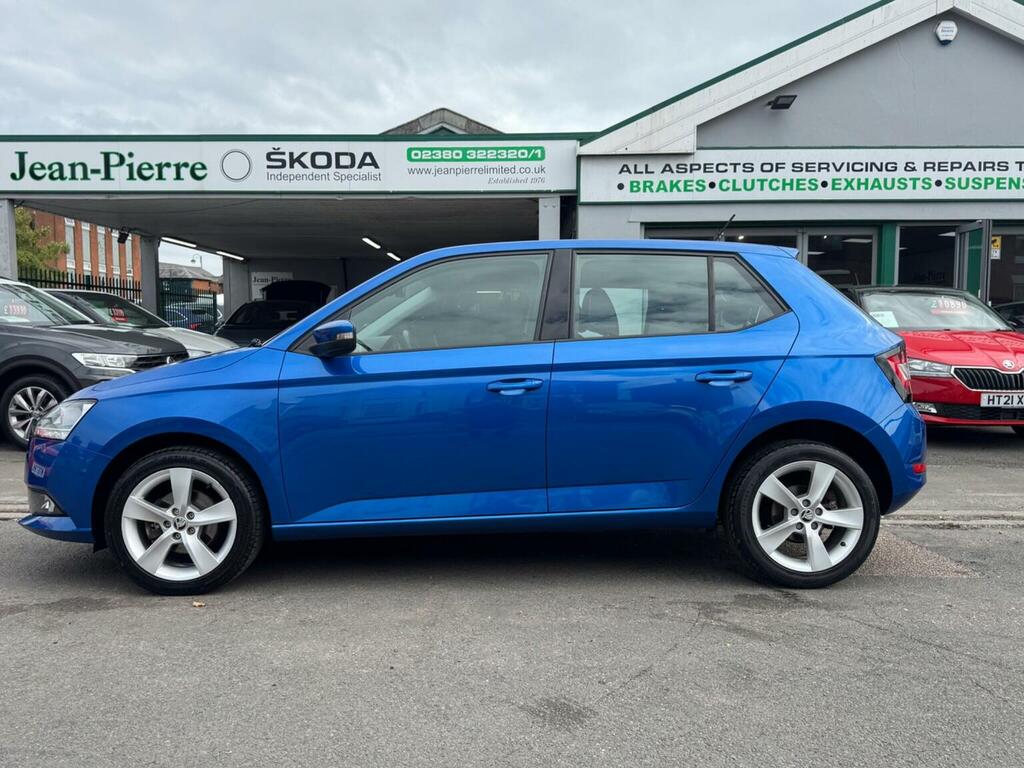 Skoda Fabia 1.0 Tsi Se L Euro 6 Ss Blue #5