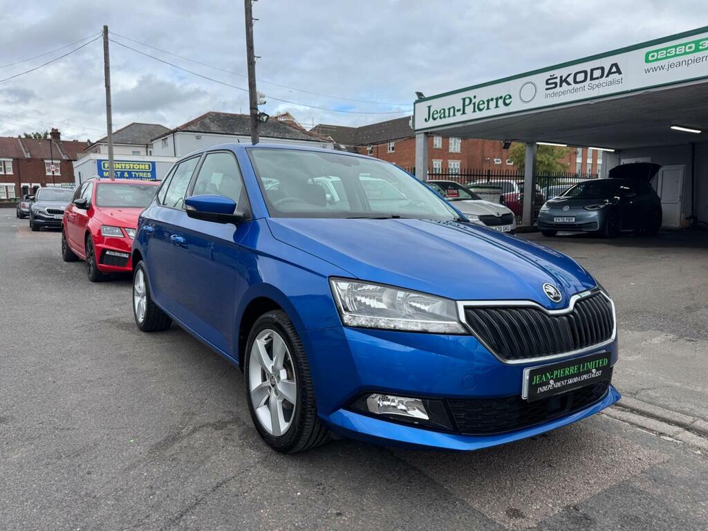Skoda Fabia 1.0 Tsi Se L Euro 6 Ss Blue