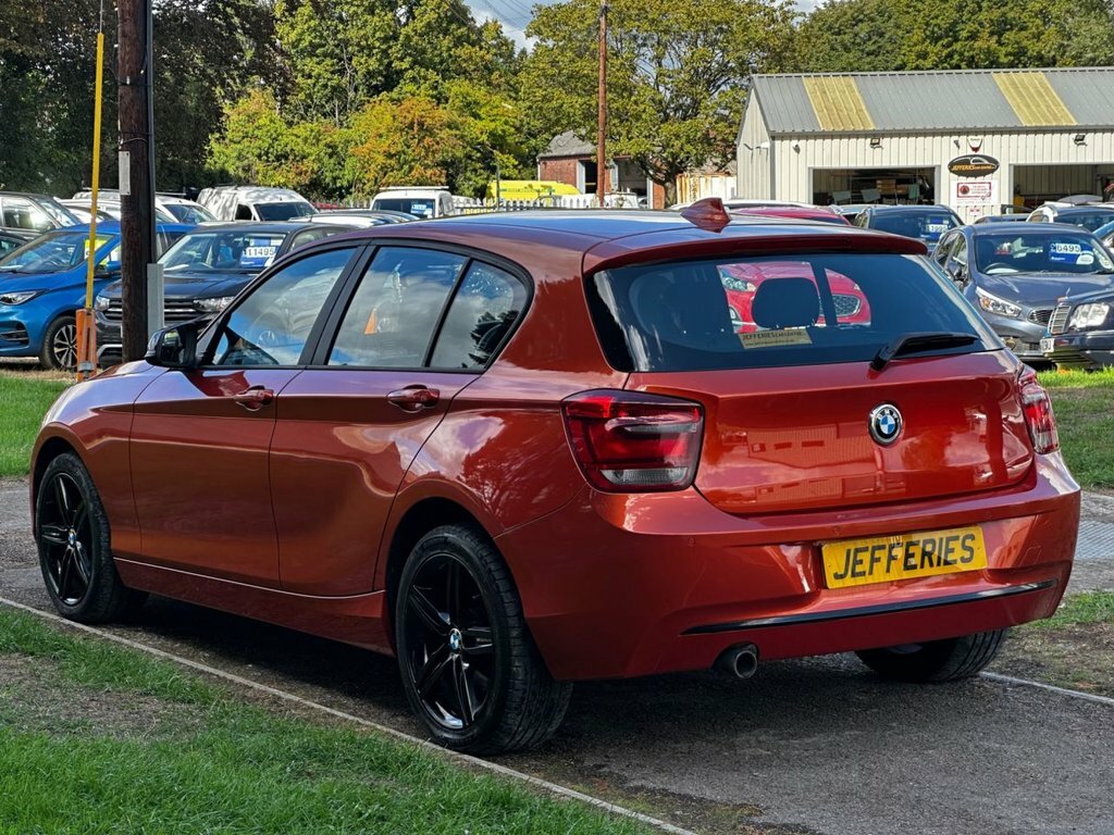 BMW 1 Series 2L Sport HF63UHT Orange #5