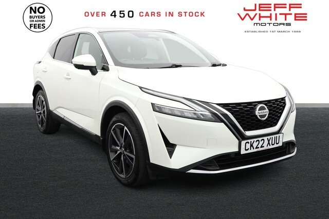 Nissan Qashqai Dig-t Mhev Tekna White