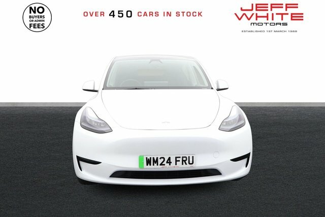 Tesla Model Y Rwd Pan Roof, White #4