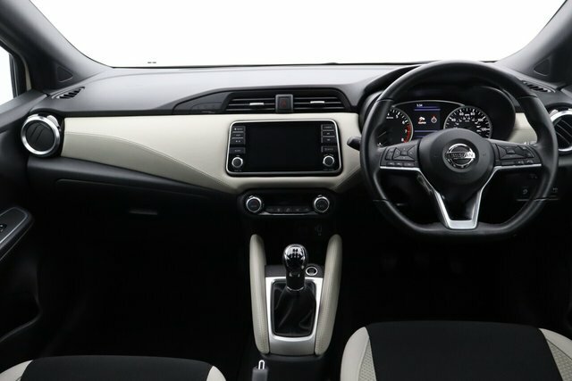 Nissan Micra Ig-t Tekna Sat White #2