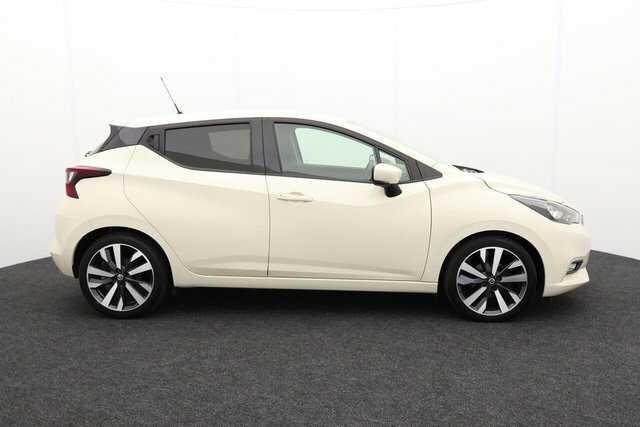 Nissan Micra Ig-t Tekna Sat White #6