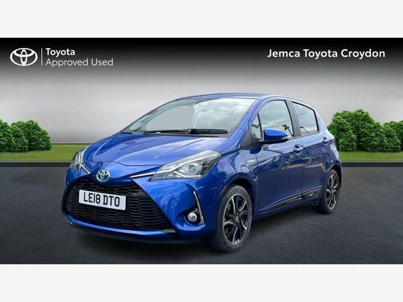Toyota Yaris Design 1.5 Hybrid Blue #3