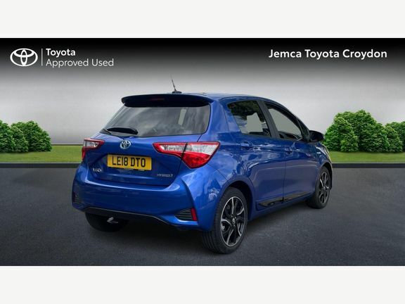 Toyota Yaris Design 1.5 Hybrid Blue #2