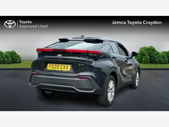 Toyota C-Hr 1.8 Vvt-h Icon Cvt Euro 6 Ss Black #2