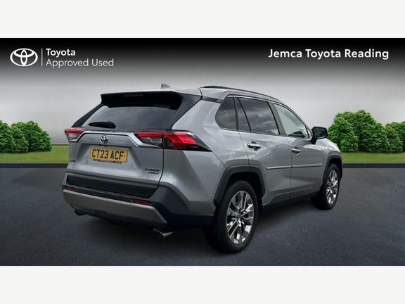 Toyota Rav 4 Excel 2.5 Hybrid Awd-i Silver #2