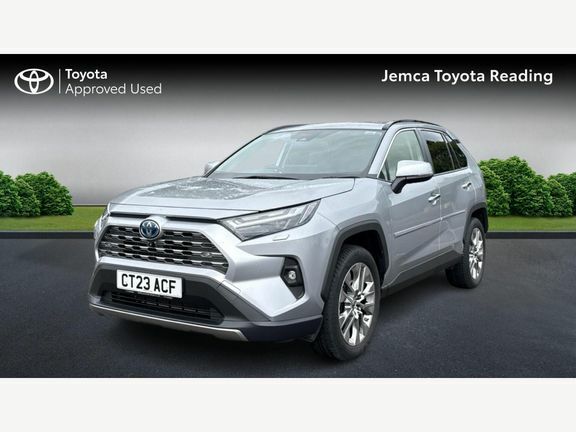 Toyota Rav 4 Excel 2.5 Hybrid Awd-i Silver #3
