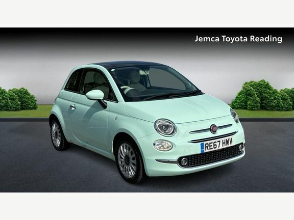 Fiat 500 1.2 Lounge Euro 6 Ss Green