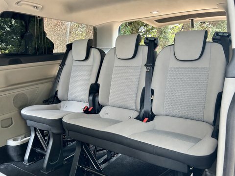 Ford Tourneo Custom 2.0 320 Ecoblue Titanium Minibus Double Cab Di Silver #4