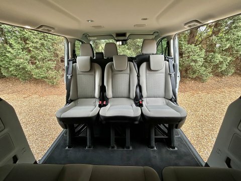 Ford Tourneo Custom 2.0 320 Ecoblue Titanium Minibus Double Cab Di Silver #6