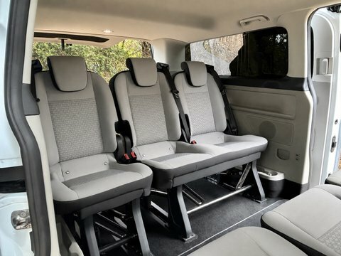 Ford Tourneo Custom 2.0 320 Ecoblue Titanium Minibus Double Cab Di Silver #12
