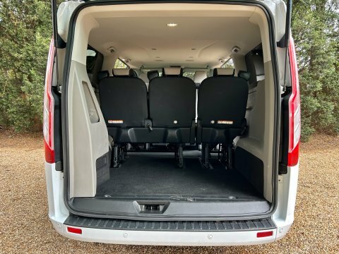 Ford Tourneo Custom 2.0 320 Ecoblue Titanium Minibus Double Cab Di Silver #7