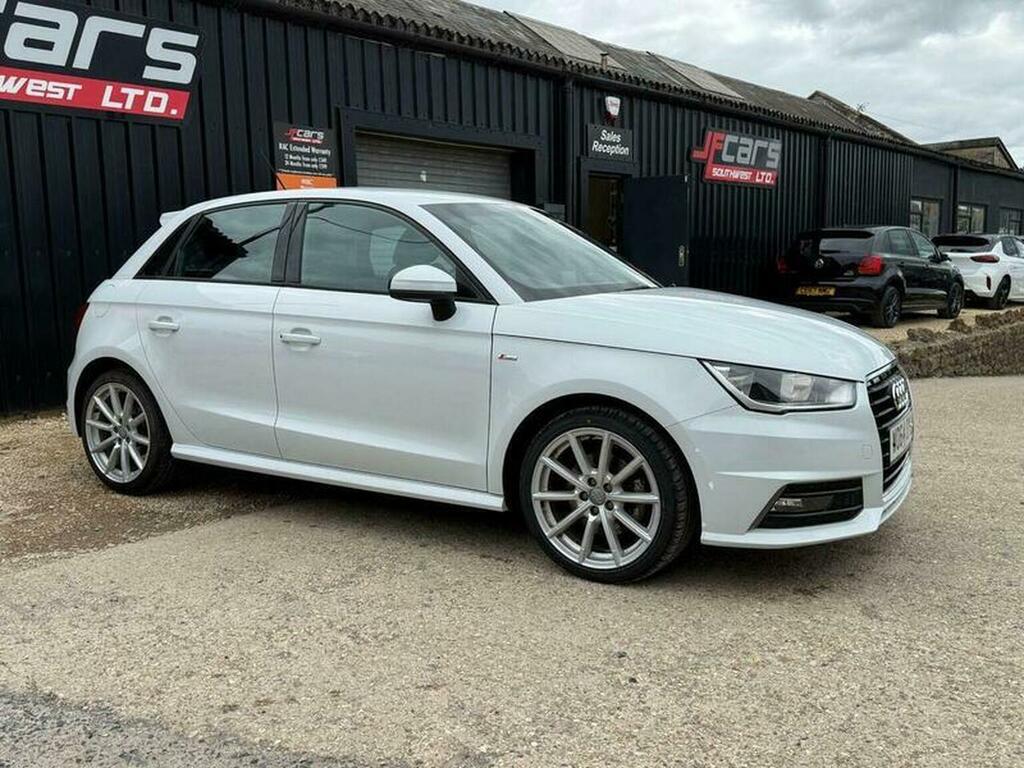 Audi A1 1.4 Tfsi S Line Sportback Euro 6 Ss White #2