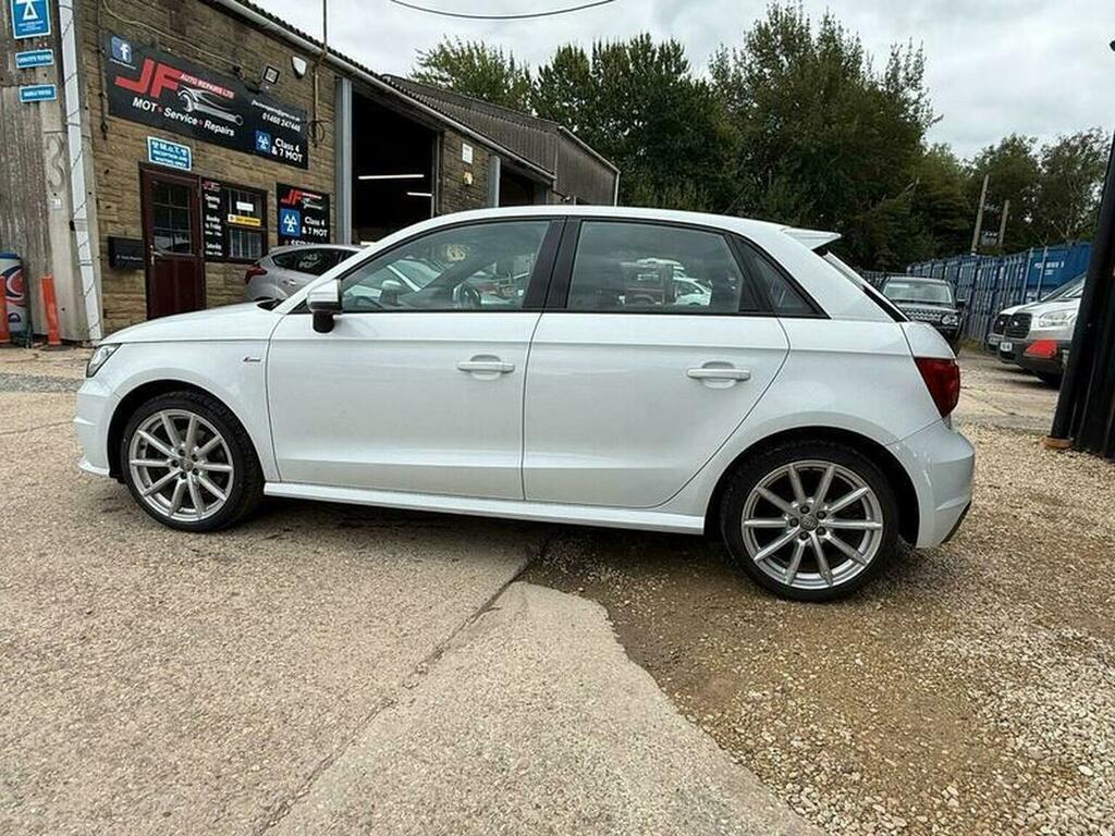 Audi A1 1.4 Sportback Tfsi Sport 123 Bhp White #8