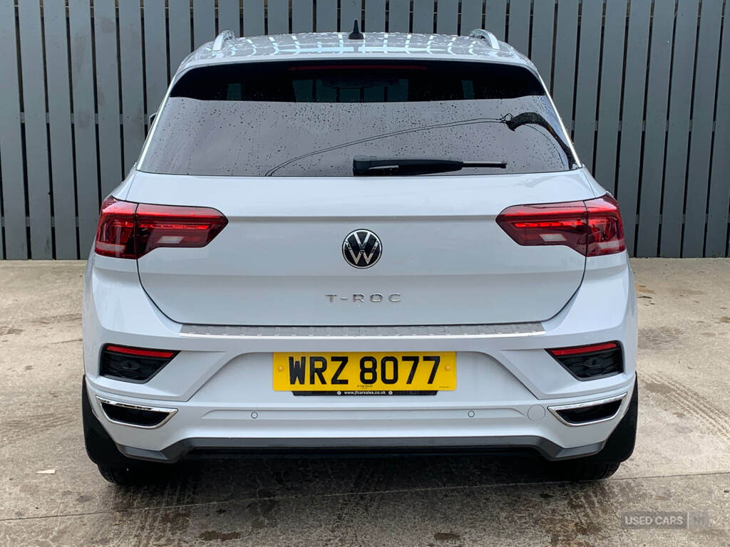 Volkswagen T-Roc 1.5 Tsi Evo R-line Silver #4