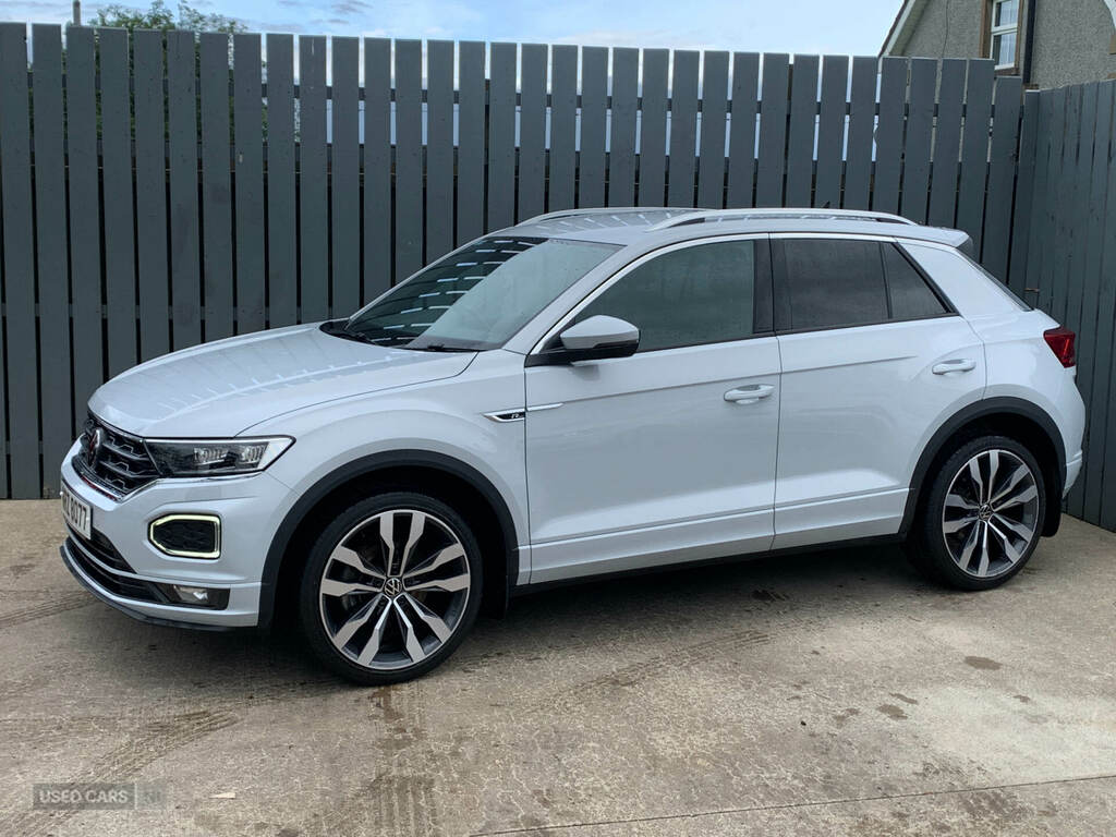 Volkswagen T-Roc 1.5 Tsi Evo R-line Silver #3