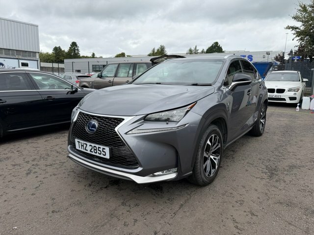 Lexus NX 2.5 300H F Sport Suv Hybrid E-cvt 4Wd E Grey