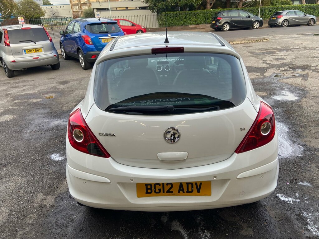 Vauxhall Corsa 1.4 16V Se Hatchback Euro 5 100 P White #3