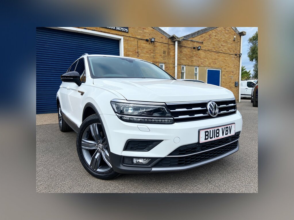 Volkswagen Tiguan 2.0 Tdi Sel Suv Dsg 4Motion Euro 6 Ss White #2