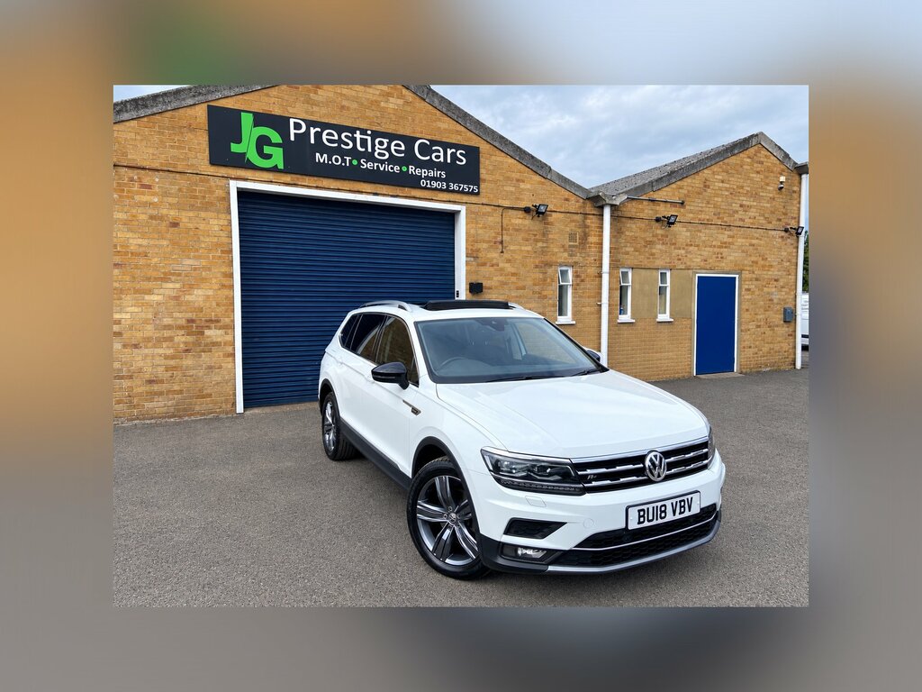 Volkswagen Tiguan 2.0 Tdi Sel Suv Dsg 4Motion Euro 6 Ss White