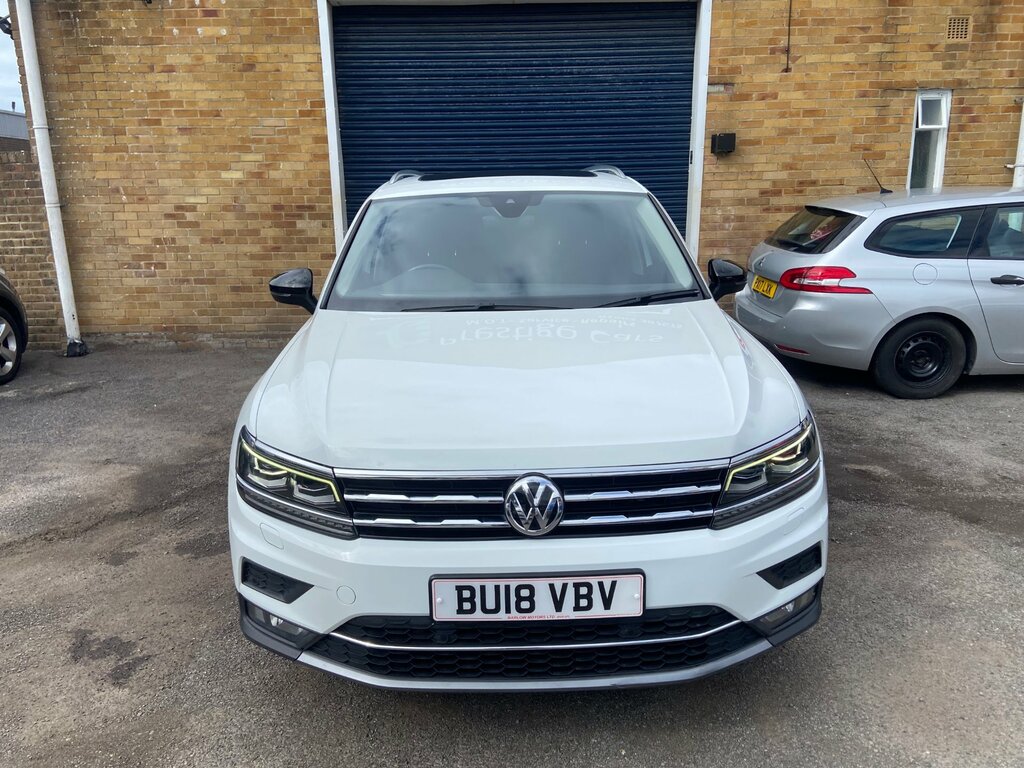 Volkswagen Tiguan 2.0 Tdi Sel Suv Dsg 4Motion Euro 6 Ss White #3
