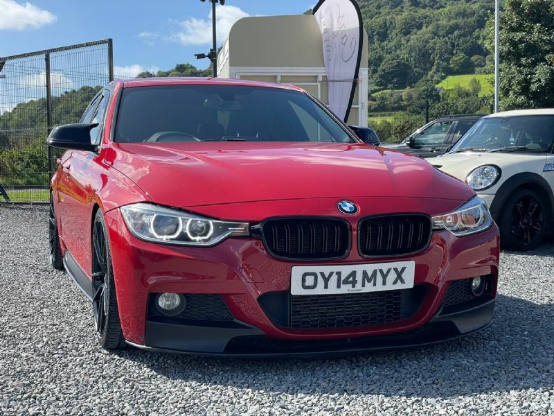 BMW 3 Series M Sport Red #4