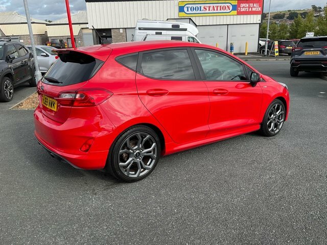 Ford Fiesta 1.0T Ecoboost Gpf St-line X Hatchback M Red #4