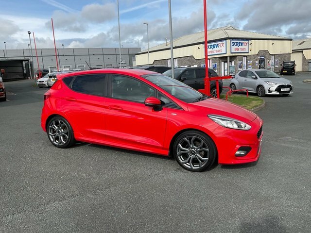 Ford Fiesta 1.0T Ecoboost Gpf St-line X Hatchback M Red #2