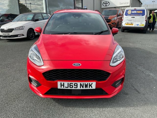 Ford Fiesta 1.0T Ecoboost Gpf St-line X Hatchback M Red #6