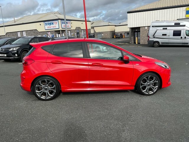 Ford Fiesta 1.0T Ecoboost Gpf St-line X Hatchback M Red #3
