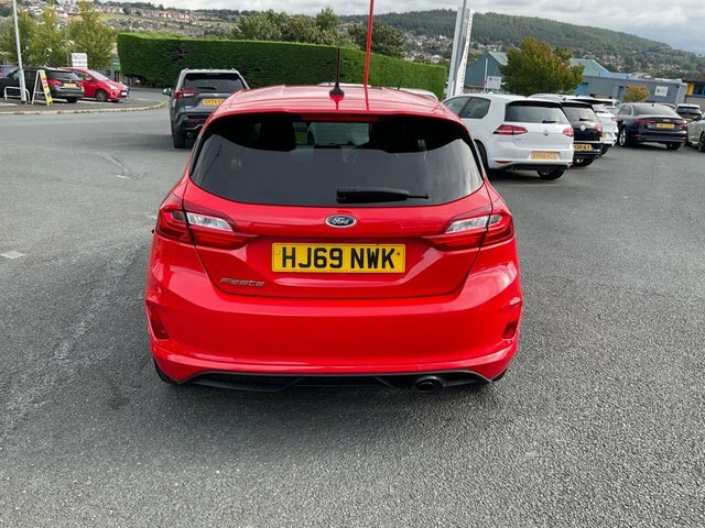 Ford Fiesta 1.0T Ecoboost Gpf St-line X Hatchback M Red #5