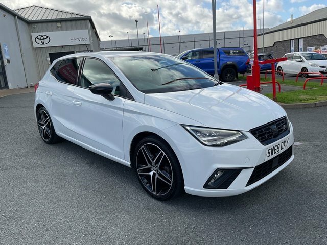 Seat Ibiza 1.0 Tsi Fr Sport Hatchback Euro White