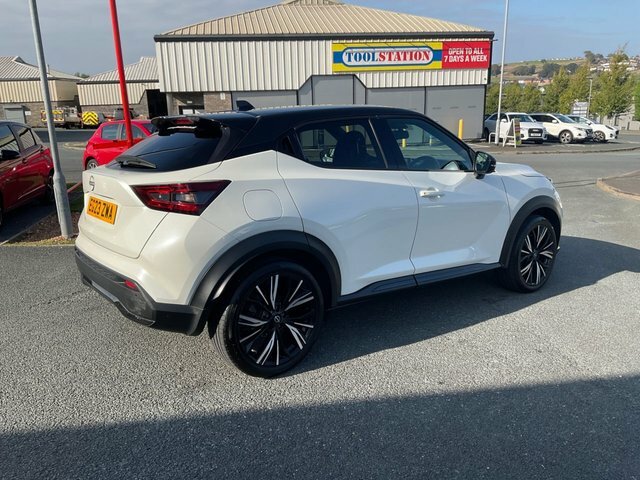 Nissan Juke 1.0 Dig-t Tekna Suv Dct Euro 6 S White #4