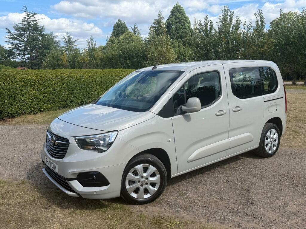 Vauxhall Combo Life Mpv 1.2 Turbo Energy Euro 6 Ss 7 Seat 20 Grey