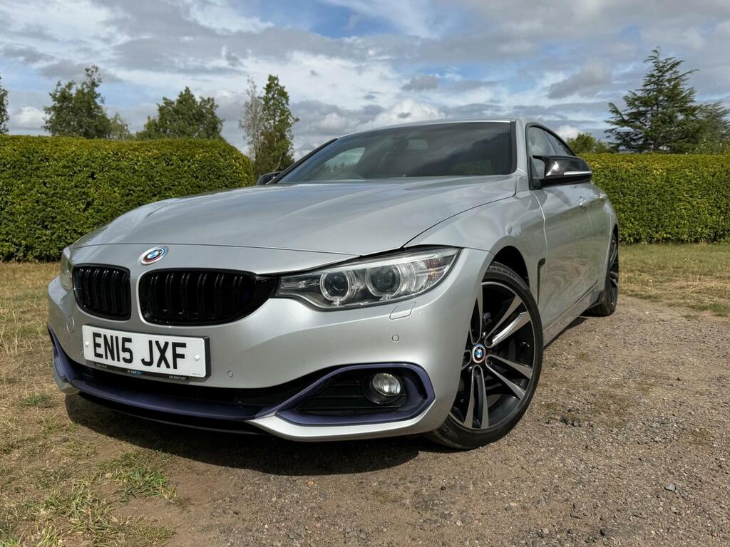BMW 4 Series Gran Coupe Hatchback 2.0 418D Sport Euro 6 Ss 20 Silver #5