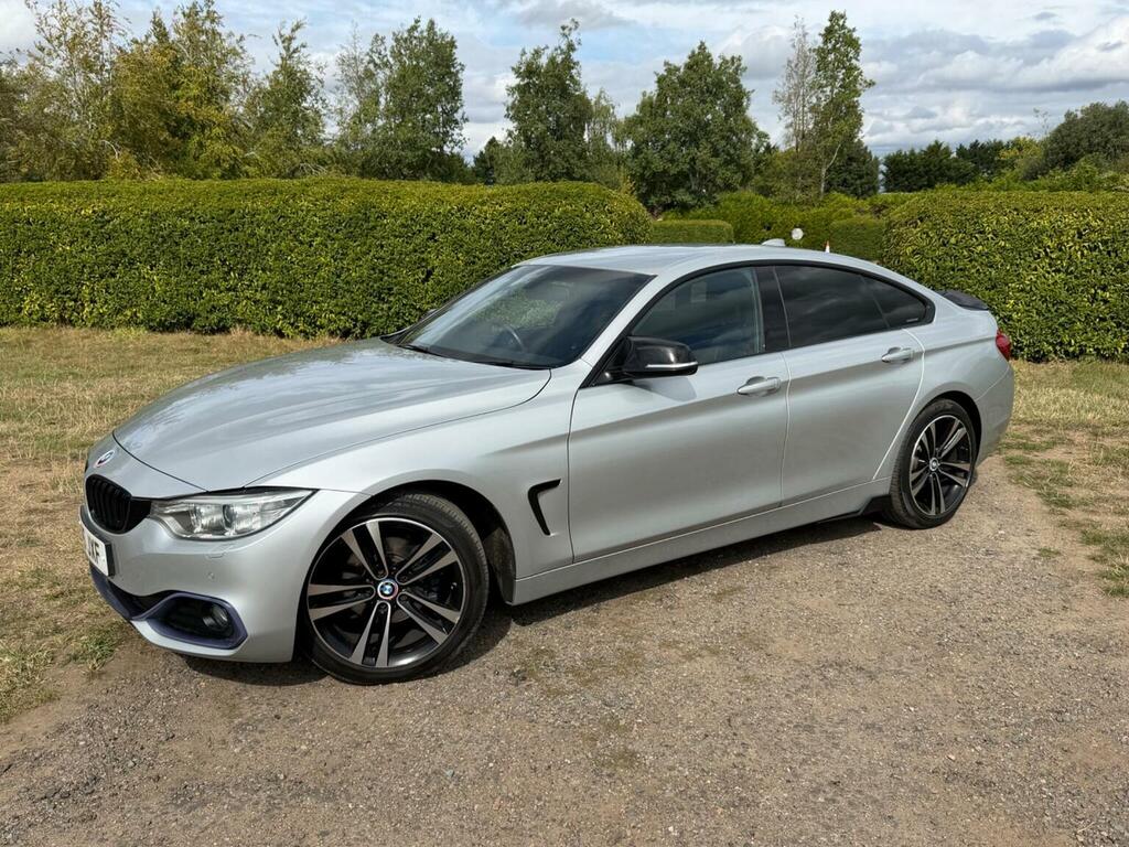 BMW 4 Series Gran Coupe Hatchback 2.0 418D Sport Euro 6 Ss 20 Silver