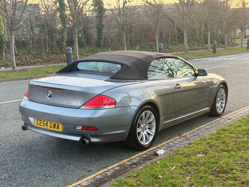 BMW 6 Series 4.4 645Ci V8 Convertible Euro 3 3 Silver #2