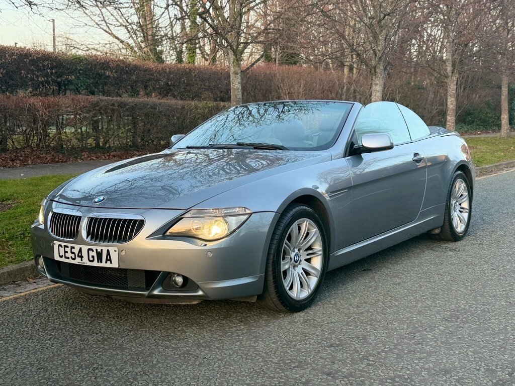 BMW 6 Series 4.4 645Ci V8 Convertible Euro 3 3 Silver #5