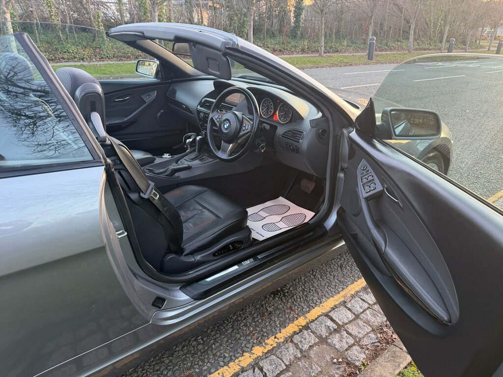 BMW 6 Series 4.4 645Ci V8 Convertible Euro 3 3 Silver #3