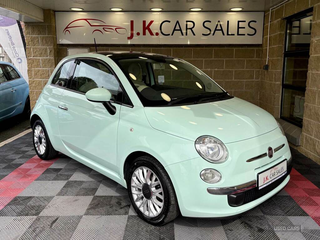Fiat 500 1.2 Lounge Start Stop Green