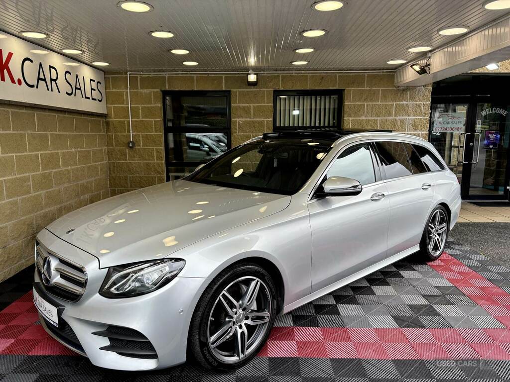 Mercedes-Benz E Class E220d Amg Line Premium 9G-tronic Silver #4