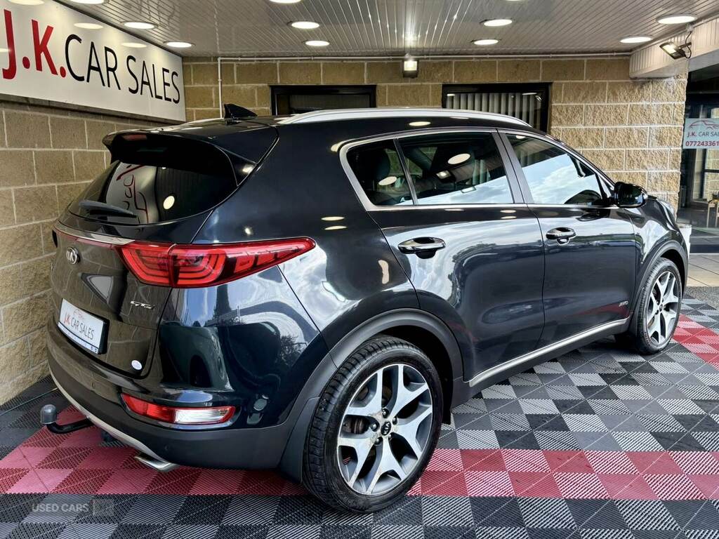 Kia Sportage 2.0 Crdi Gt-line Awd Black #2