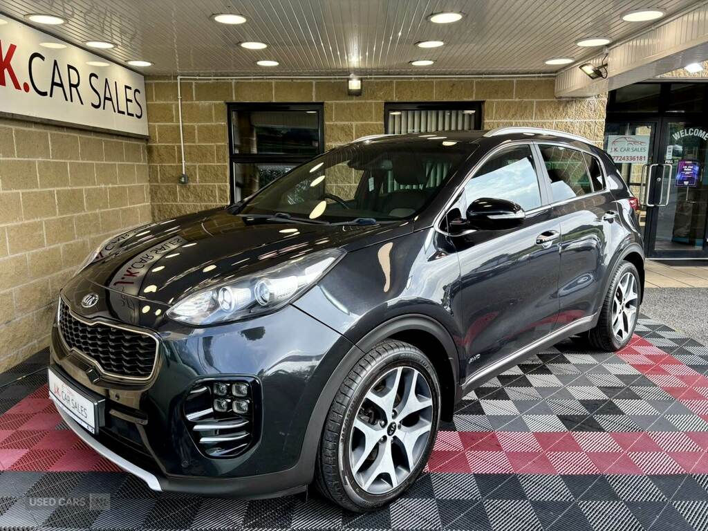Kia Sportage 2.0 Crdi Gt-line Awd Black #4